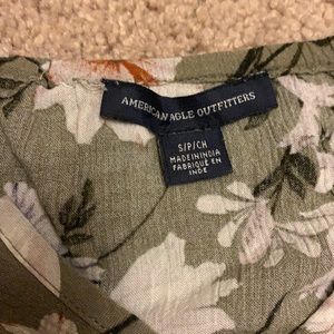 Green American Eagle tank top